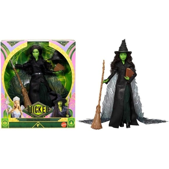 Mattel Universal Pictures Wicked: for Good Deluxe Elphaba Doll - Picture 2 of 2